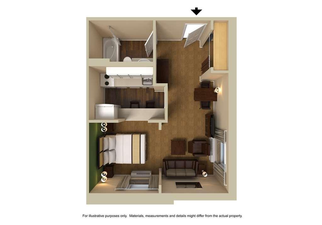 Extended Stay America Select Suites - Raleigh - Cary - Regency Parkway South Pokoj fotografie